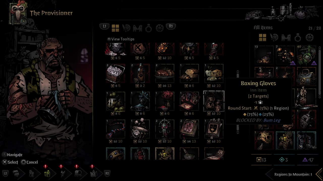 (Darkest Dungeon 2) Grandslam 3, Act 1, 2/3, The Sprawl