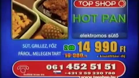 Top Shop | Hot Pan elektromos sütő (2008)