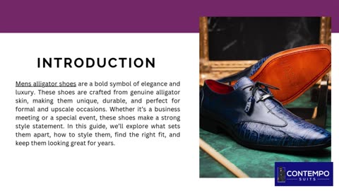 Mens Alligator Shoes Explained Style, Fit & Care