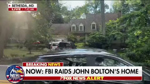 BREAKING: John Bolton's home raided by federal agents