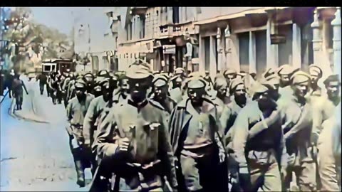 Russian Prisoners Under German Guard 1914