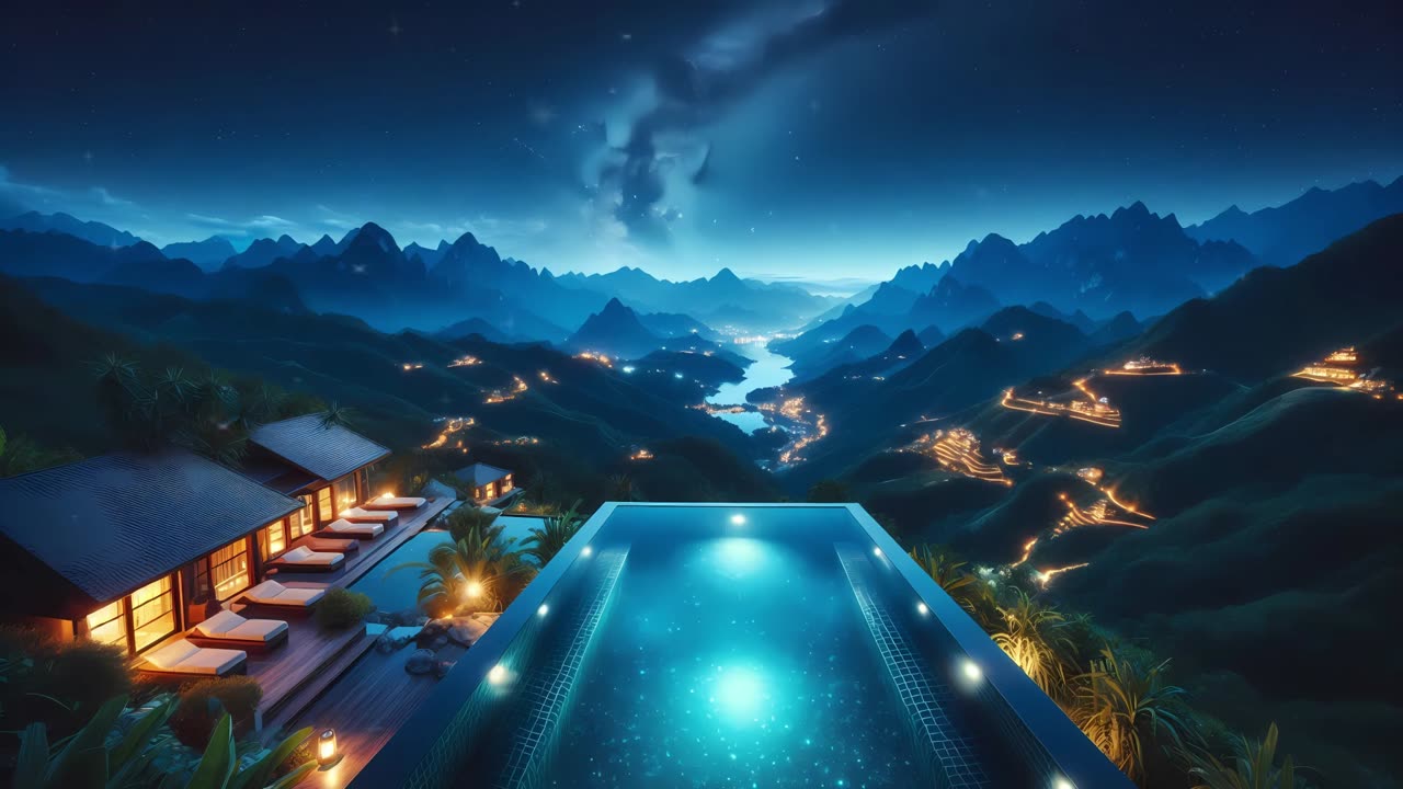 Away from City's Bustling Life | Serene Mountain Retreat for Deep Sleep & Relaxation