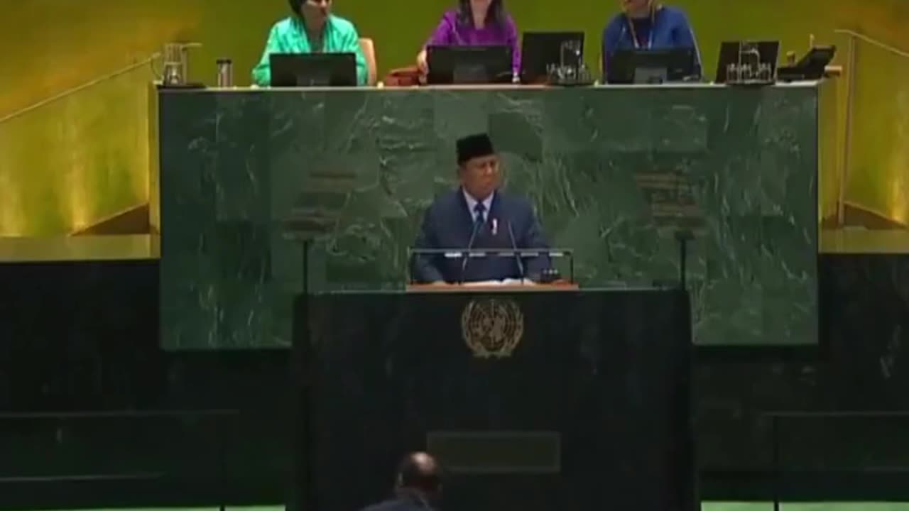 इंडोनेशिया के राष्ट्रपति ने UN में बोला, ओम शांति शांति ओम | Om Shanti Shanti OM | Indonesia | UNGA