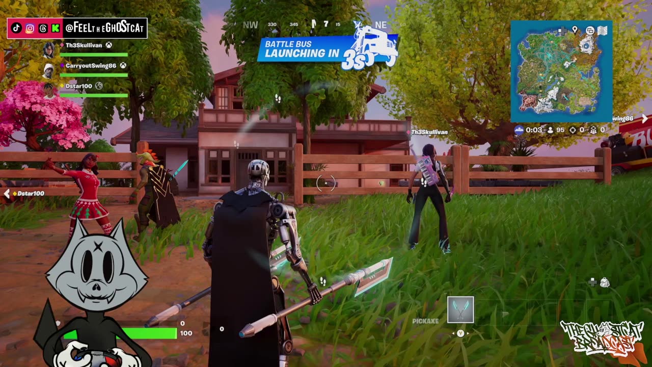 The GhostCat Broadcast: Fortnite Zero Build Run