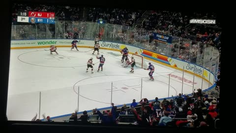 NJ vs NYI - Islanders Win 2-1