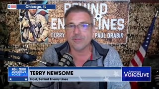Steve Gruber interviews Terry Newsome on illegals still living in Chicago Holiday Inn!