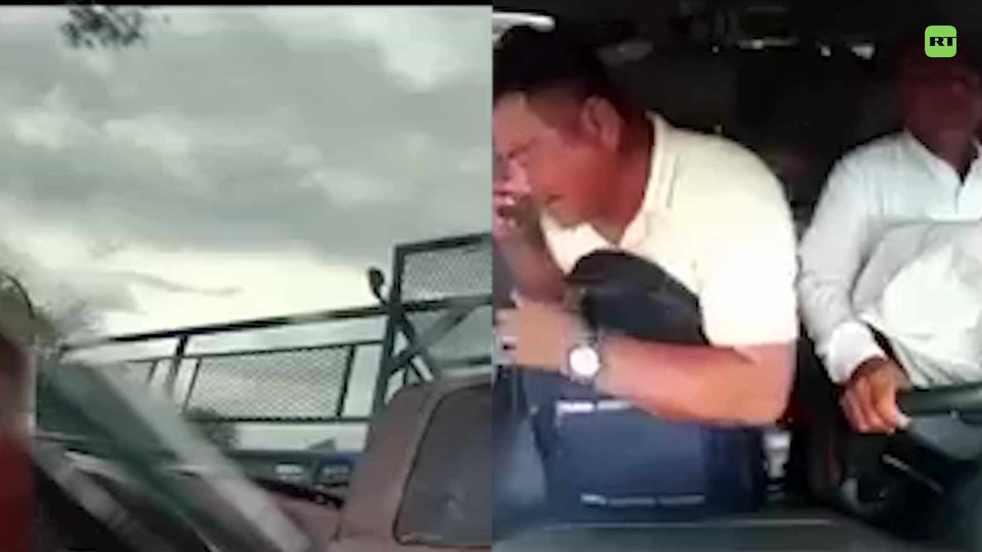 Choque entre microbús y camioneta deja varios heridos