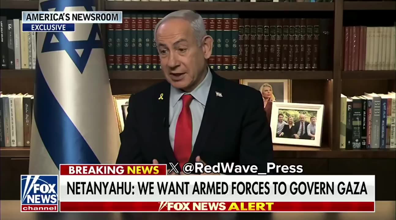 Netanyahu reveals his plan for Gaza and it includes Arab armed forces