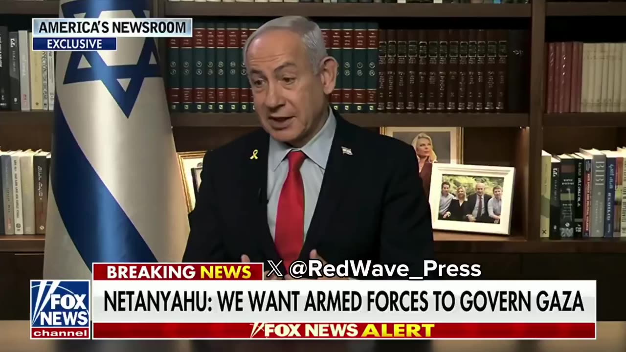 Netanyahu reveals his plan for Gaza and it includes Arab armed forces