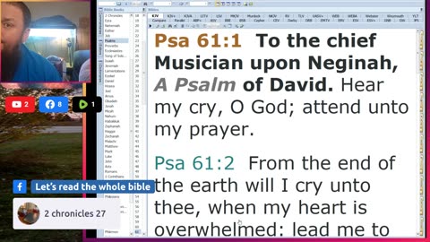 Let's Read the Whole Bible Y'all!! 08/9/2025