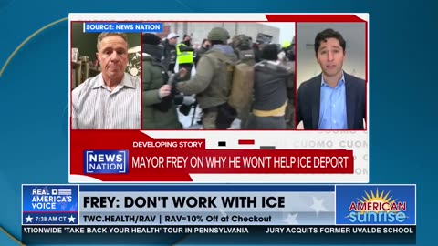 FREY: “WE WILL NOT COOPERATE WITH ICE" — MAYOR SINGER FIRES BACK”