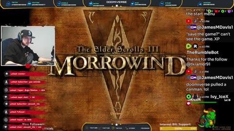 Morrowind Playthough Part 1! Dead Space Tonight! HELP ME REACH 100 FOLLOWERS! COME LAUGH AT MY JOKES!