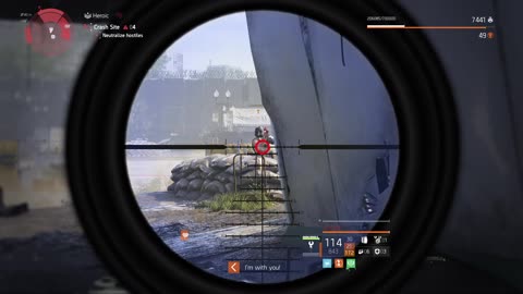 CRASH SITE Ctrl Pt vs Striker Sleipnir-St. Elmo Build #Gameplay #Division2 #TomClancy #WZ #RTX4070