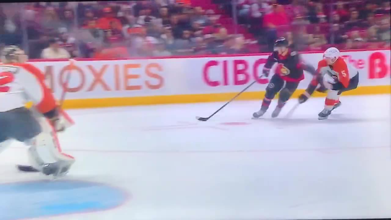 Senators C #18 Tim Stützel 🥅(22)🏒Snap-Shot Goal