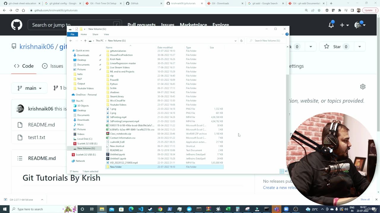 44.1 Introduction, Installation and Basic Commands Krish Naik ML