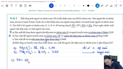 Theme 9 Công thức Bayes và công thức xác suất toàn phần mp4 3