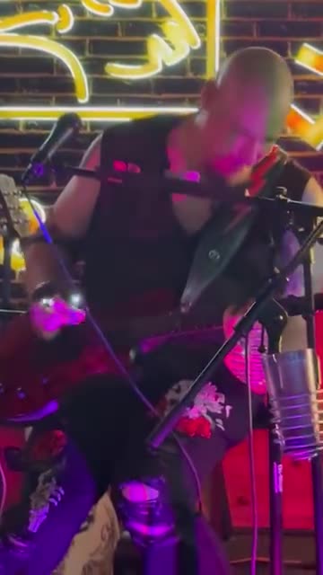 Cory (C. Gage) Shred Guitarist of the band From The Ashes tx Live 5/24/25