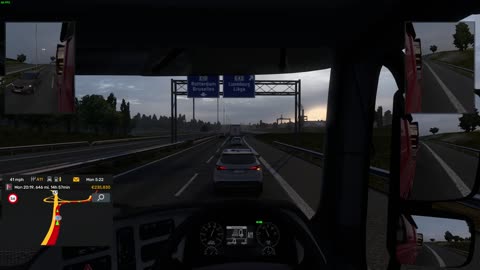 Euro Truck Simulator 2 casual drive no commentary