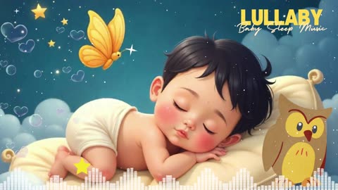 🌙 3 Hours of Soothing Baby Lullabies – Gentle Music for Peaceful Sleep 🍼💤