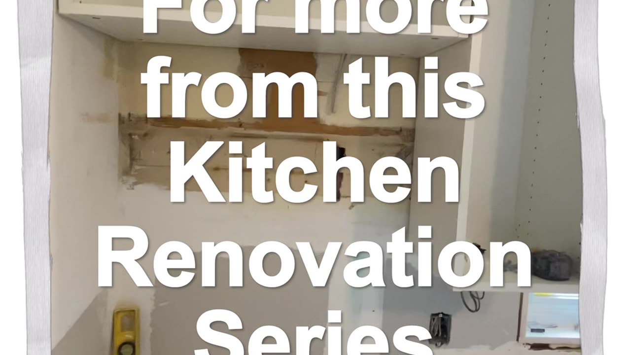 Reel #228 Installing the Kitchen Cabinets