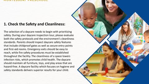 How To Choose The Best Daycare For Your Child's Needs