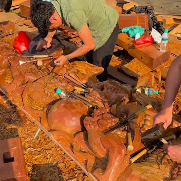 Three minutes of machine labor and three generations of craftsmen