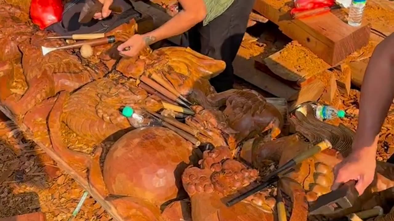 Three minutes of machine labor and three generations of craftsmen