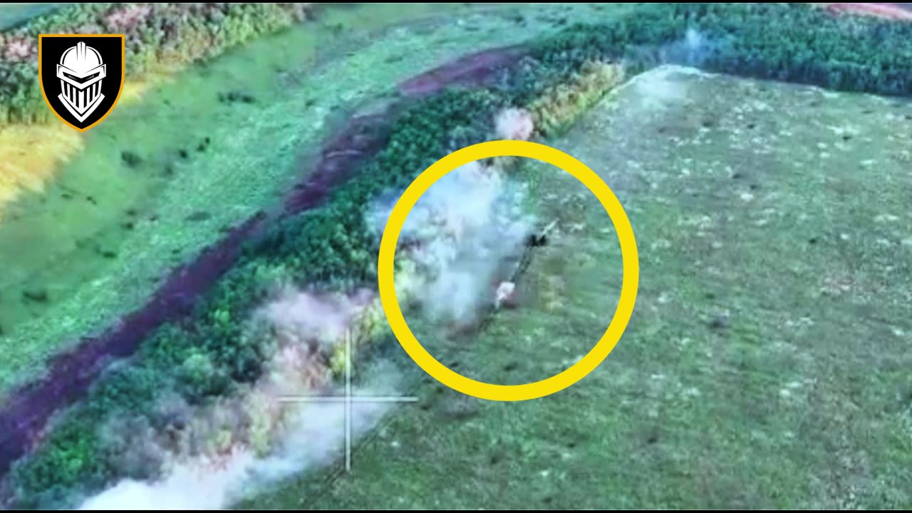 Ukrainian Tanks and IFVs Open Up On Russian Lines from Meters Away