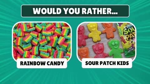 Would You Rather... ? Junk Food Edition | Food Quiz