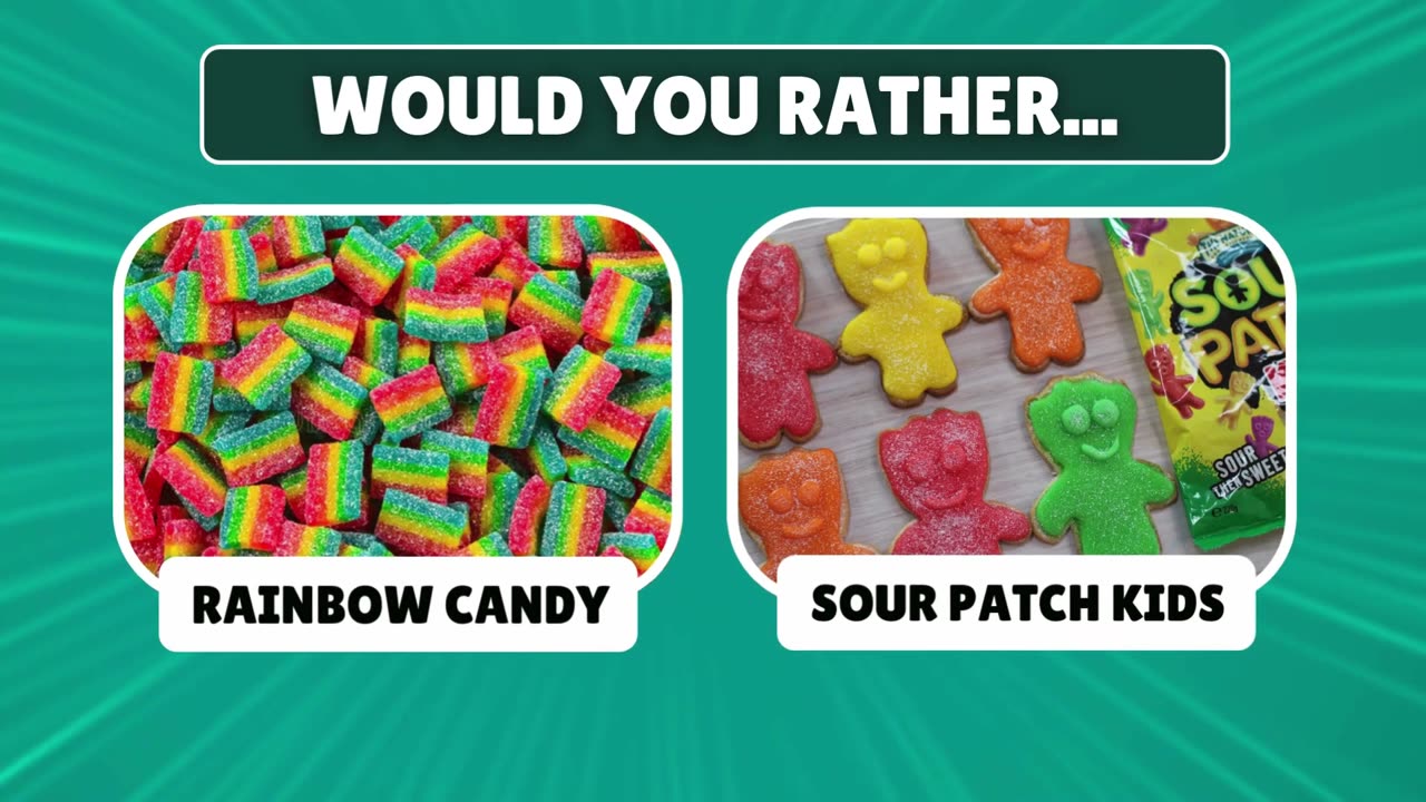 Would You Rather... ? Junk Food Edition | Food Quiz