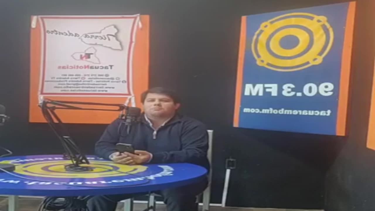 Matías Guillama, lista 20, PC, apoyando a Federico Silva para intendente de Tacuarembó (2025)