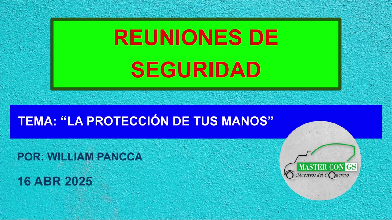 16 Abr 2025 - Protección de tus manos