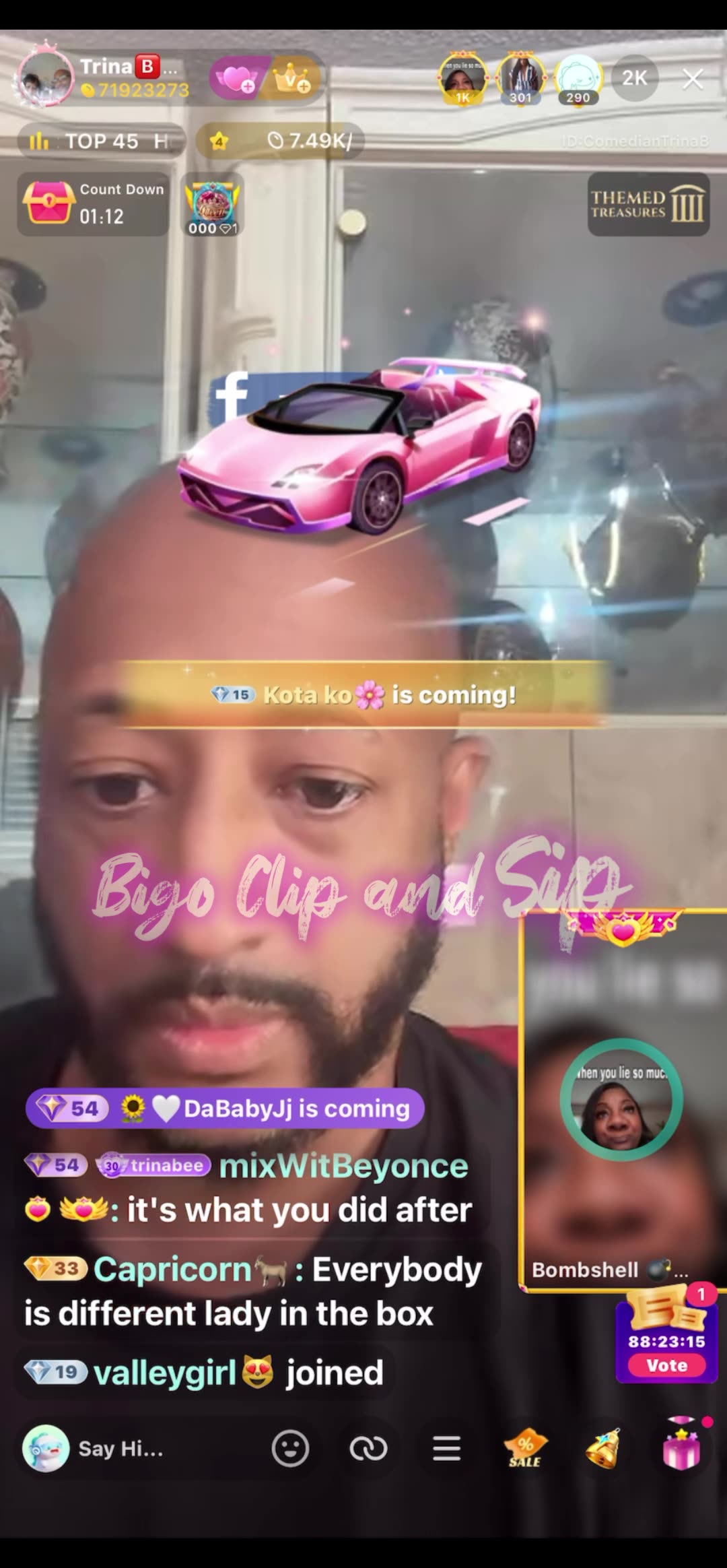 TrinaB speaks on Brian Jr getting involved w/an older woman 8/1/25 #bigoclipandsip