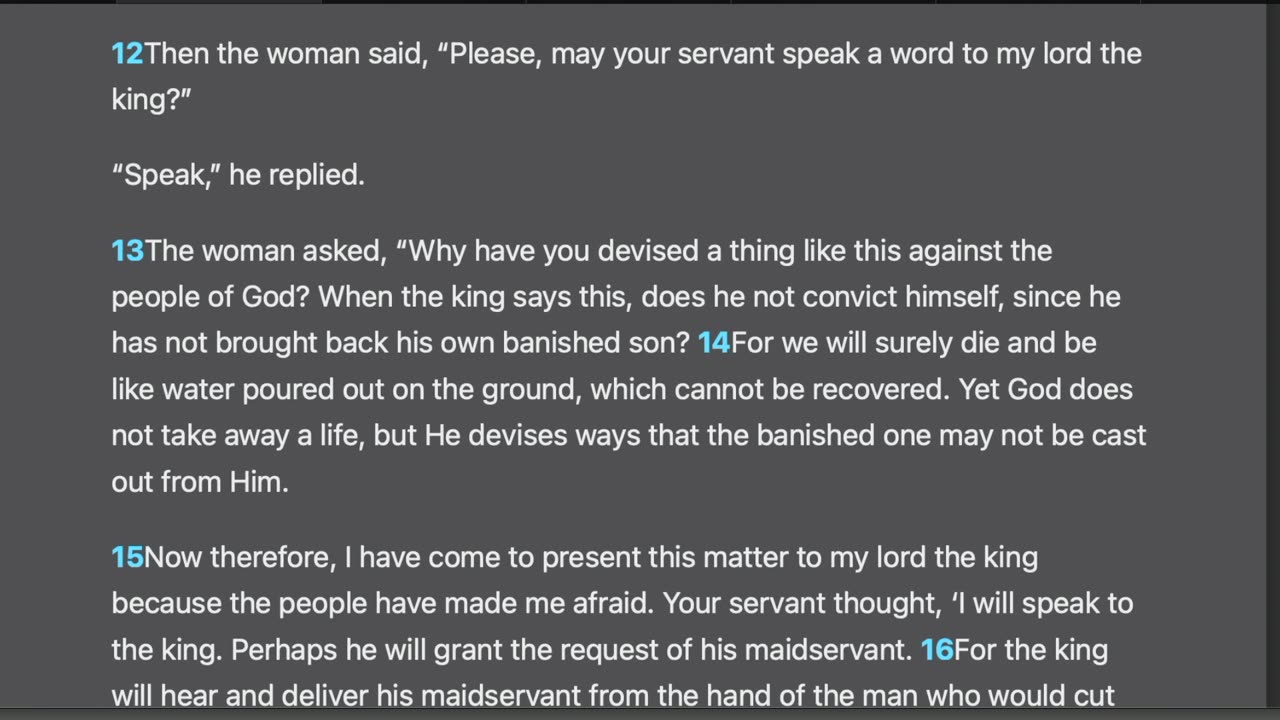 2 Samuel 14