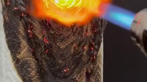 Experiment using toilet paper and a very strong burst of fire.