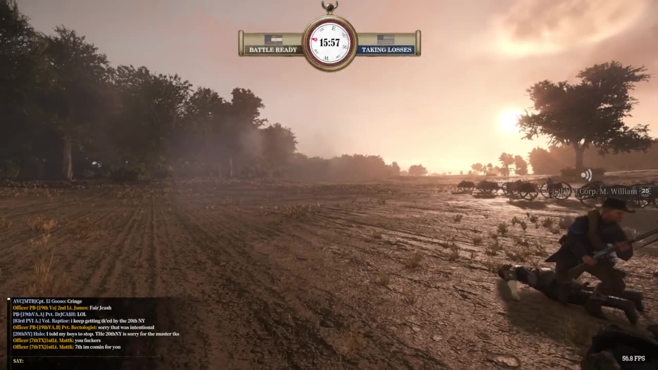 War of Rights: 6th NYV, HDC 26 -July-2025 round 1.