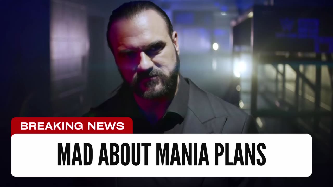 WWE Star Mad About Mania Plans