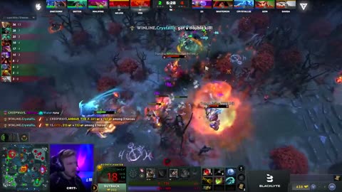 【Dota 2】1V5 MIRACLE COMEBACK! This Teamfight is LEGENDARY!
