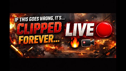 If this goes wrong, it’s clipped forever…LIVE 🔴🔥