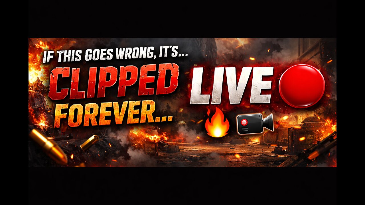 If this goes wrong, it’s clipped forever…LIVE 🔴🔥