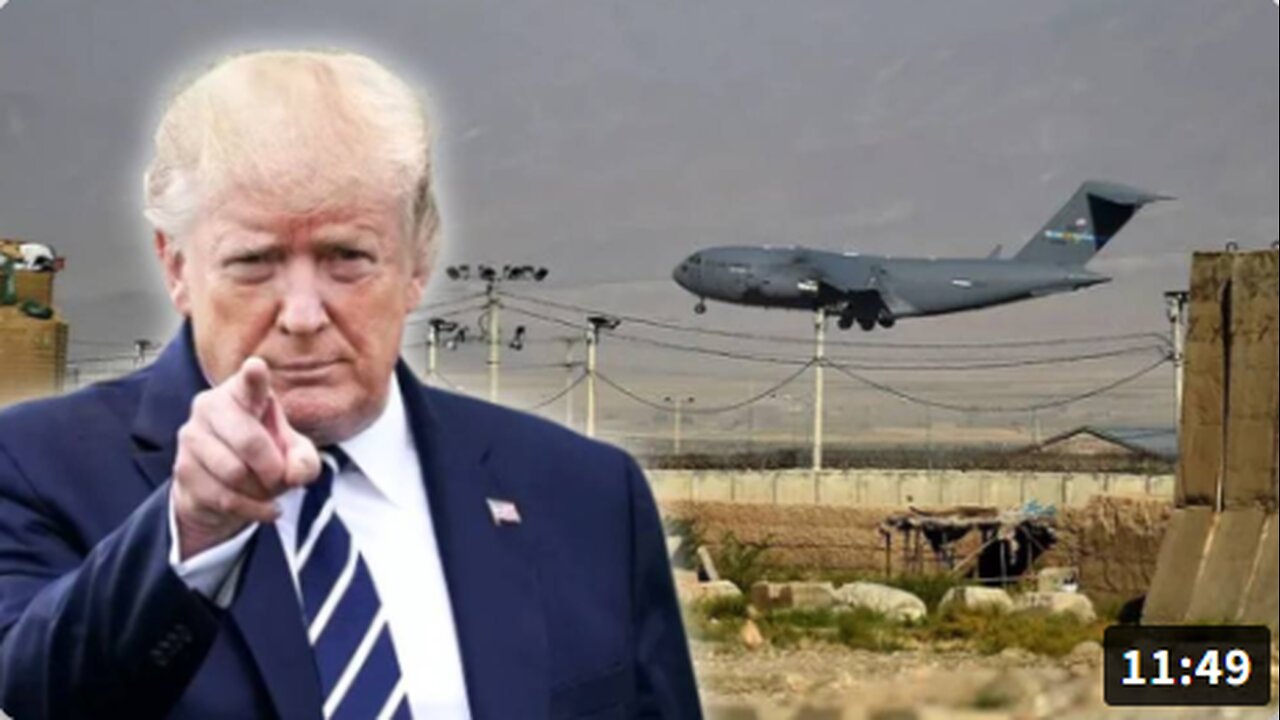 WATCH: Trump Vows to Take Back Bagram Air Base in Afghanistan