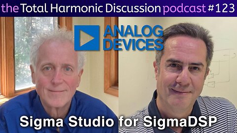 THD 123 Analog Devices Sigma Studio Graphical Development Tool for SigmaDSP Audio Processors
