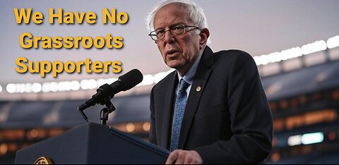 Bernie Sanders Concedes Democratic Party Has No Grassroot Support