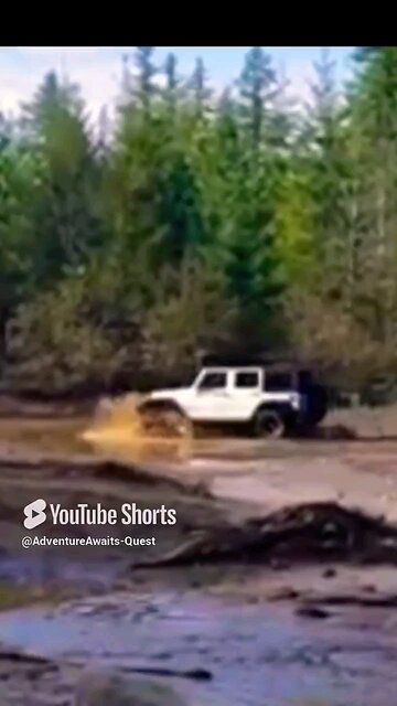 Testing My Jeep in Mud Lake