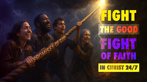 11/13/25 Thursday Discipleship: Fight the Good Fight of Faith In Christ 24/7