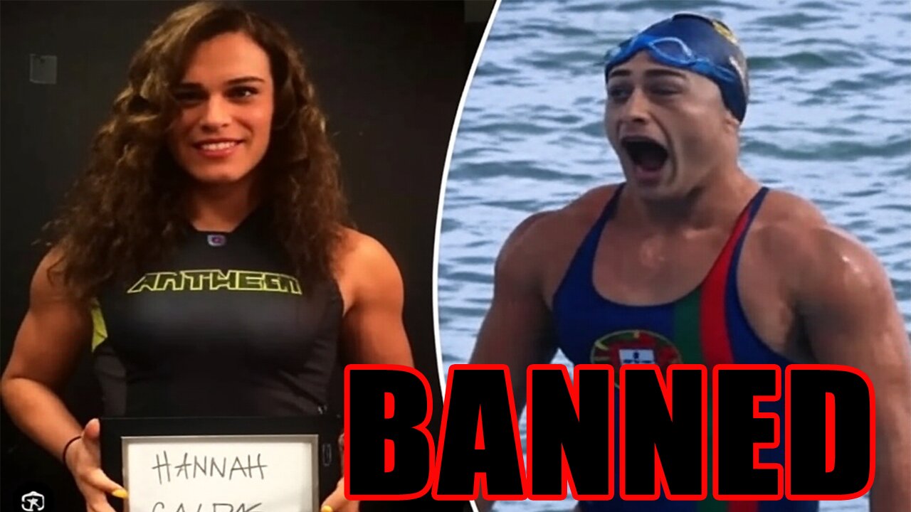 JACKED Transgender Swimmer BANNED from women's swimming after REFUSING to take SEX TEST!