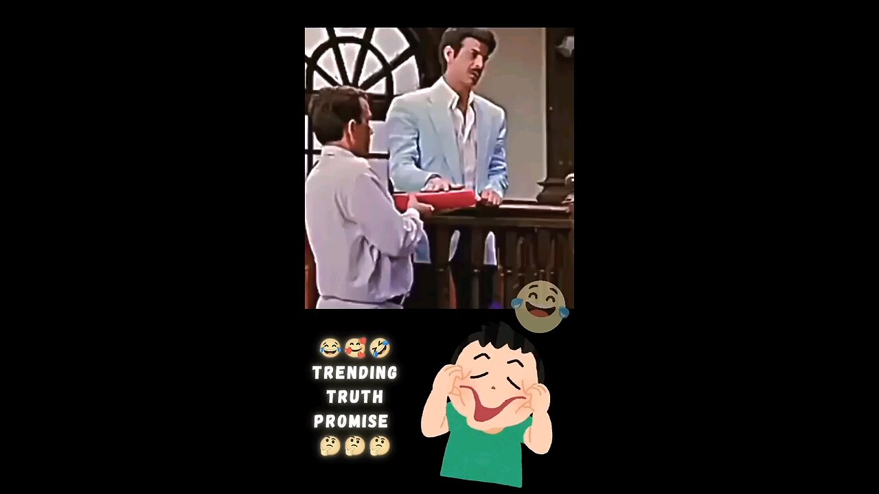 Funniest 🤔 Trending Truth Promise before Judge _funny _comedy _viralvideo(