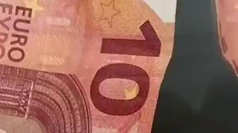 DEMONS ARE HIDDEN ON EURO MONEY BILLS - CAN YOU SEE? WAIT FOR THE LAST ONE...