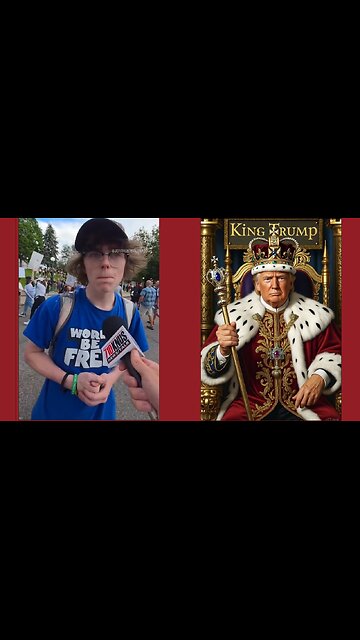 Typical 🤡 No clue why he hates Trump & doesn’t know what he's protesting