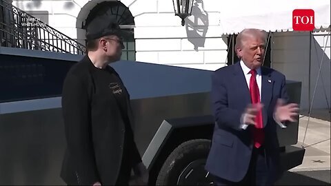 Trump Buys $80,000 Tesla Car From 'Patriot' Billionaire Friend Elon Musk _ Watch